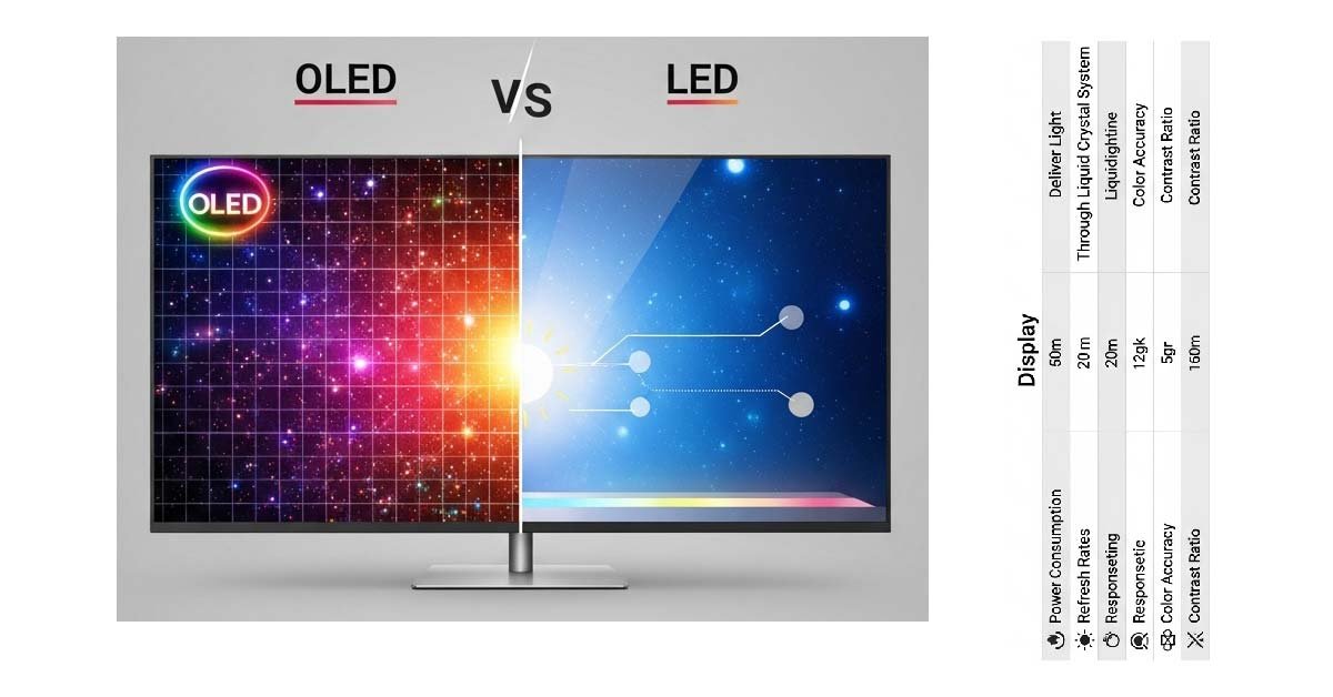 Best Display Technology: OLED vs LCD for TV, Monitor, or Smartphone
