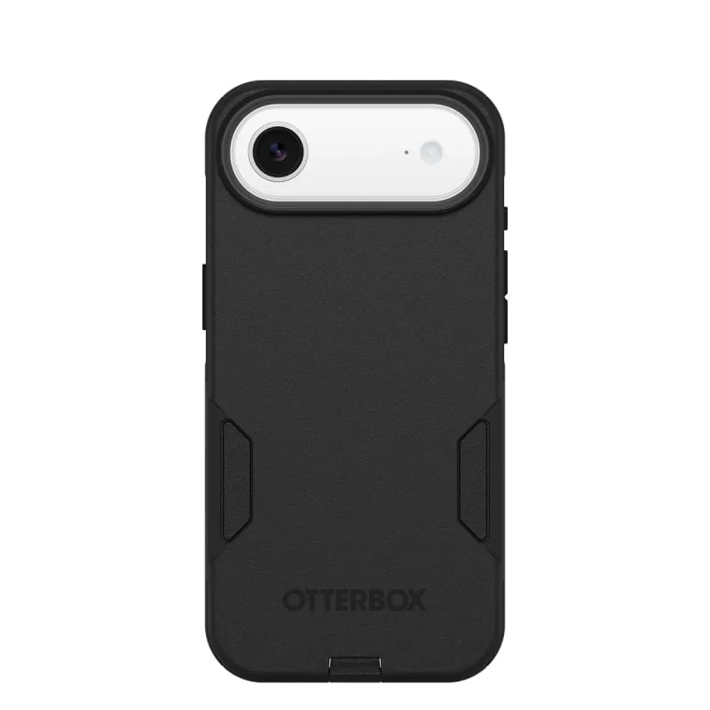 OtterBox Commuter Series black case for iPhone 17 Air with slim design, drop protection, textured grip, and MagSafe wireless charging support, available at My Touch Repairs Hobart