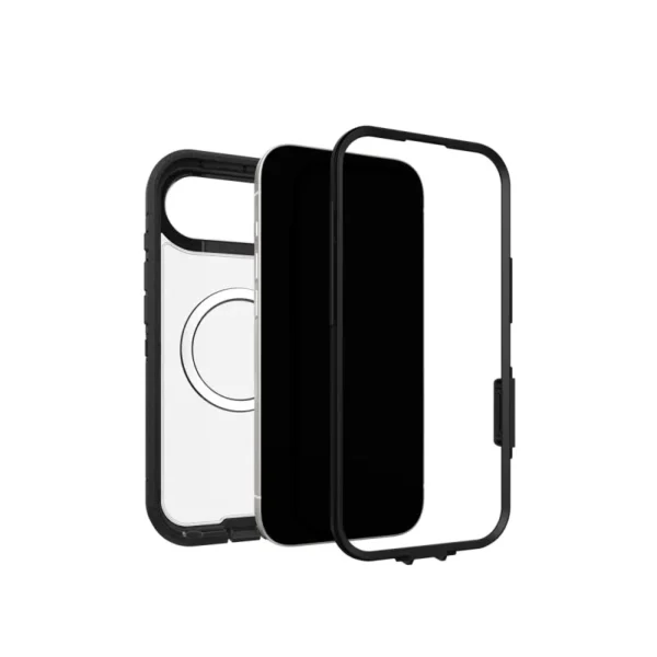 iPhone 17 Air OtterBox Defender XT Pro Mag Case in Dark Side Black with Camera Control and MagSafe compatibility