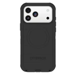 iPhone 17 Pro Max OtterBox Defender Pro Case in Black with Camera Control button, MagSafe compatibility and military grade protection