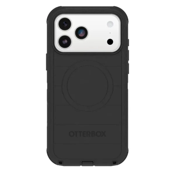 iPhone 17 Pro Max OtterBox Defender Pro Case in Black with Camera Control button, MagSafe compatibility and military grade protection