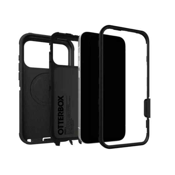 iPhone 17 Pro Max OtterBox Defender Pro Case in Black with Camera Control button, MagSafe compatibility and military grade protection