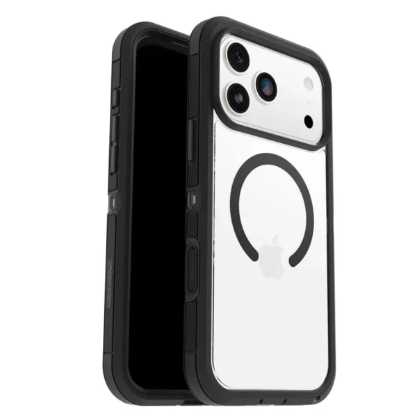 iPhone 17 Pro Max OtterBox Defender XT Pro Mag Case in Dark Side Black with Camera Control button, MagSafe compatibility and rugged protection