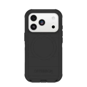 iPhone 17 Pro OtterBox Defender Pro Case in Black with Camera Control button, MagSafe compatibility and military-grade protection
