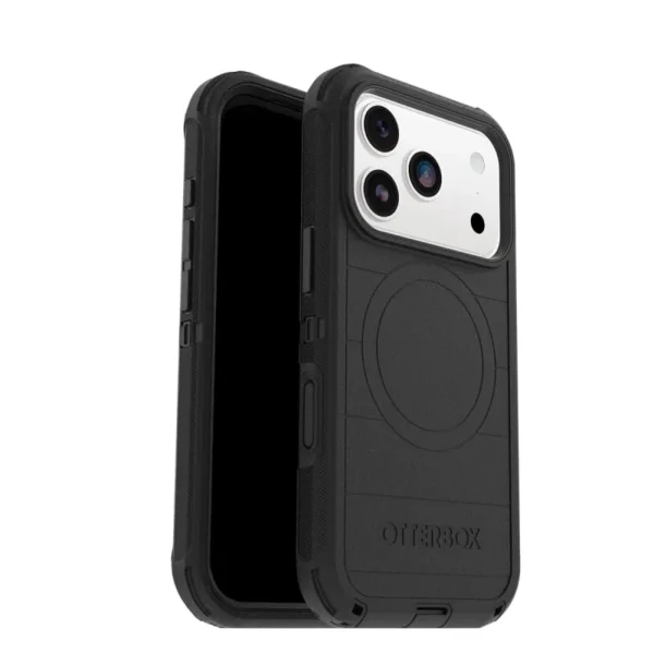 iPhone 17 Pro OtterBox Defender Pro Case in Black with Camera Control button, MagSafe compatibility and military-grade protection