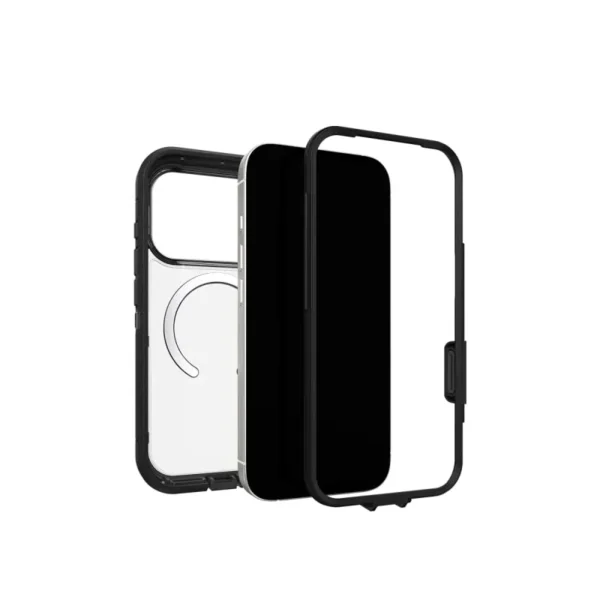 iPhone 17 Pro OtterBox Defender XT Pro Mag Case in Dark Side Black with MagSafe compatibility, Camera Control button and military-grade protection