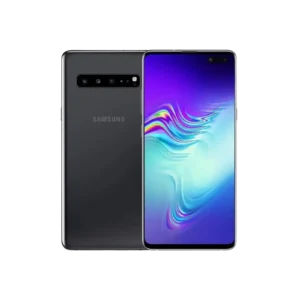 Samsung Galaxy S10 5G 256GB Grade A refurbished Black smartphone with Infinity-O Display and 5G connectivity