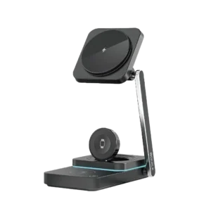 iQuick Twig T6 adjustable foldable wireless charging dock for multiple devices